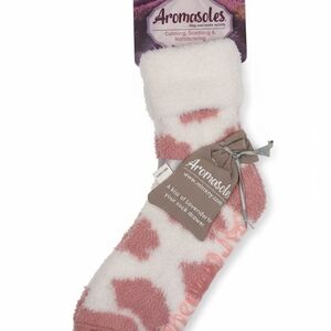 2 Pack Pink and White Cozy Socks